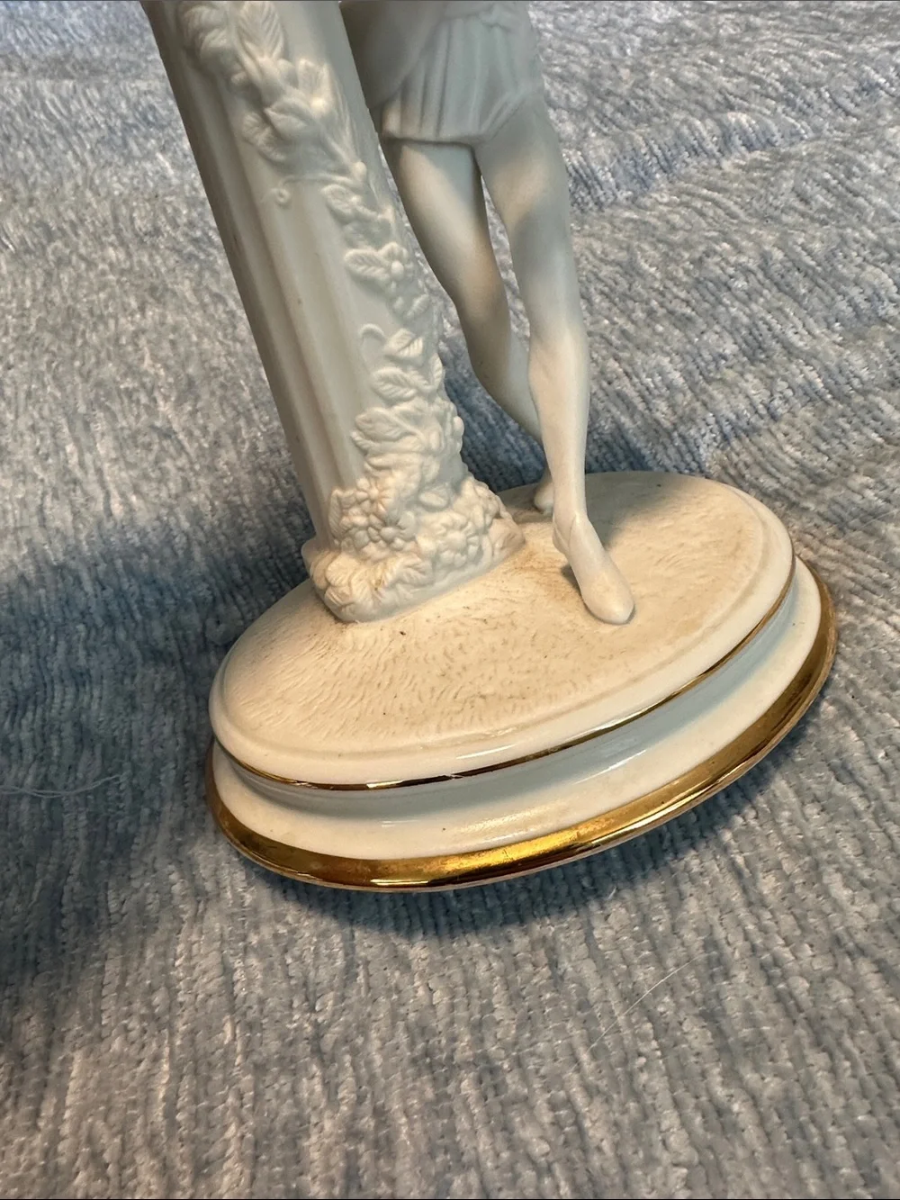 Franklin Mint Porcelain Romeo and Juliet Candlesticks